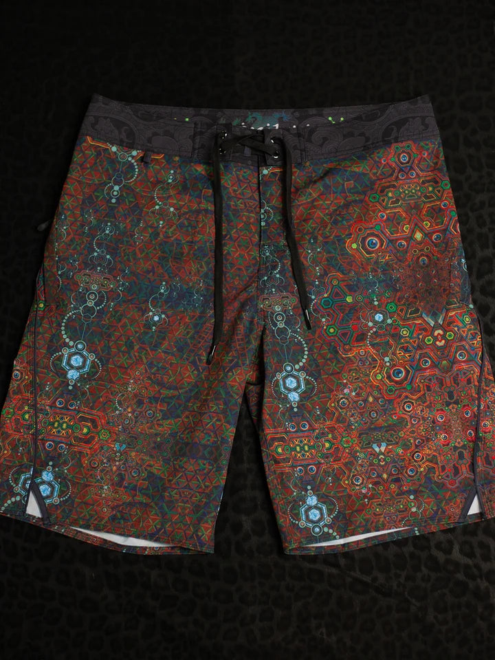 Boardshort - Fast Dry - SERPENTS N LADDERS