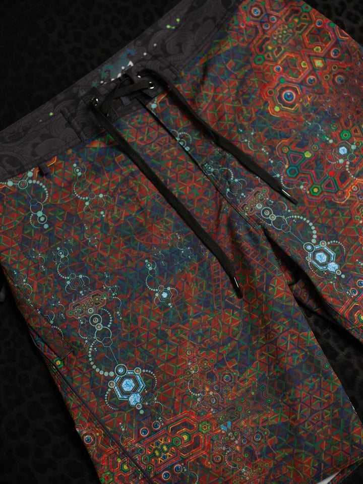 Boardshort - Fast Dry - SERPENTS N LADDERS