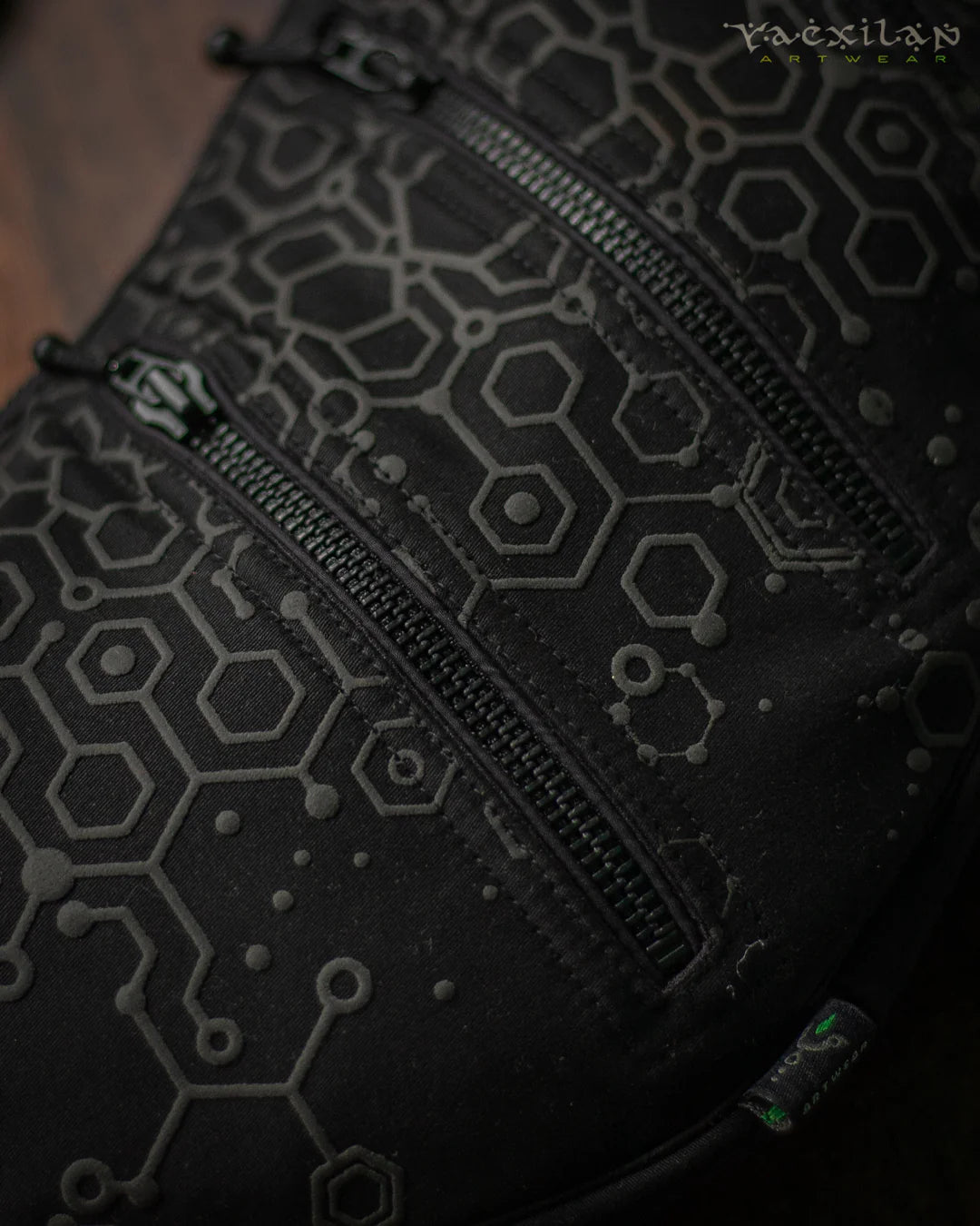 Botta Bag - Cotton Printed - Black KAMBOZII