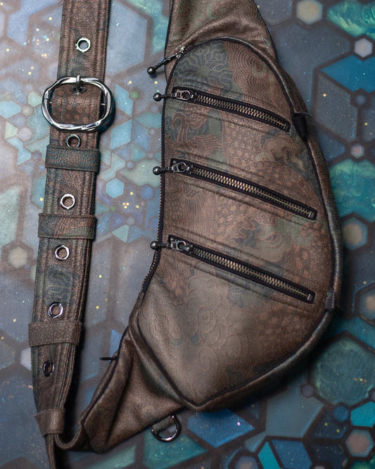 Botta Bag - Fake Leather Buckle - DRAGONS