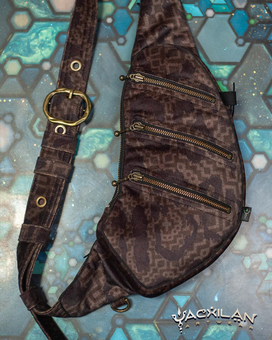 Botta Bag - Velvet Fawn Buckle - LEOPARDUS