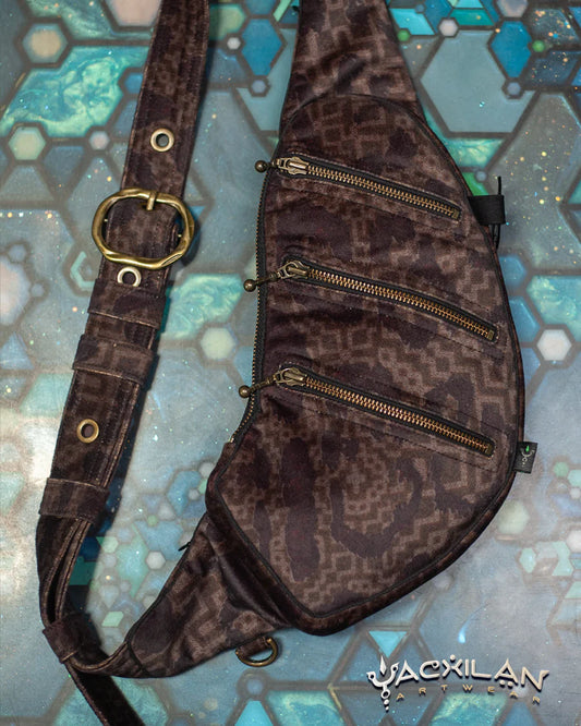 Botta Bag - Velvet Fawn Buckle - LEOPARDUS