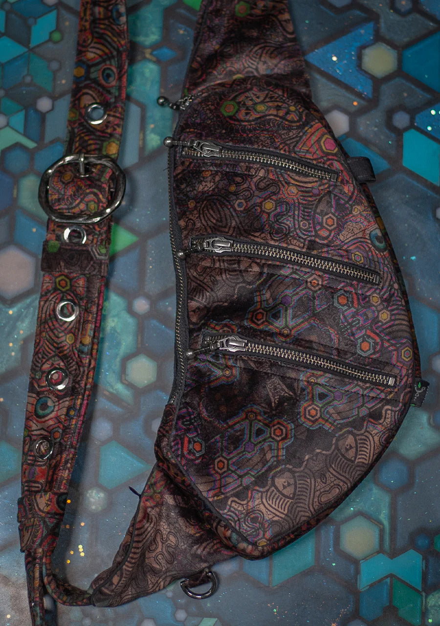 Botta Bag - Velvet Fawn Buckle - PSYCHEDELIKA GALACTIKA