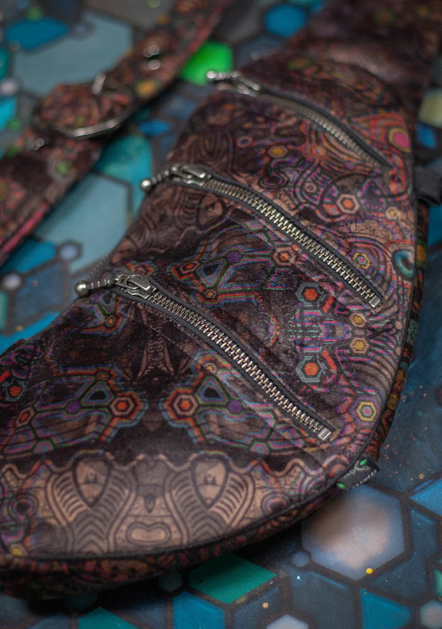 Botta Bag - Velvet Fawn Buckle - PSYCHEDELIKA GALACTIKA