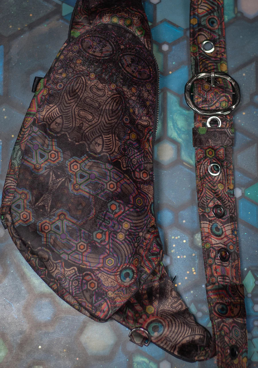Botta Bag - Velvet Fawn Buckle - PSYCHEDELIKA GALACTIKA