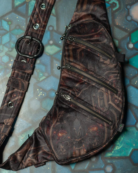 Botta Bag - Velvet Fawn Buckle - SKULLOHOLICS