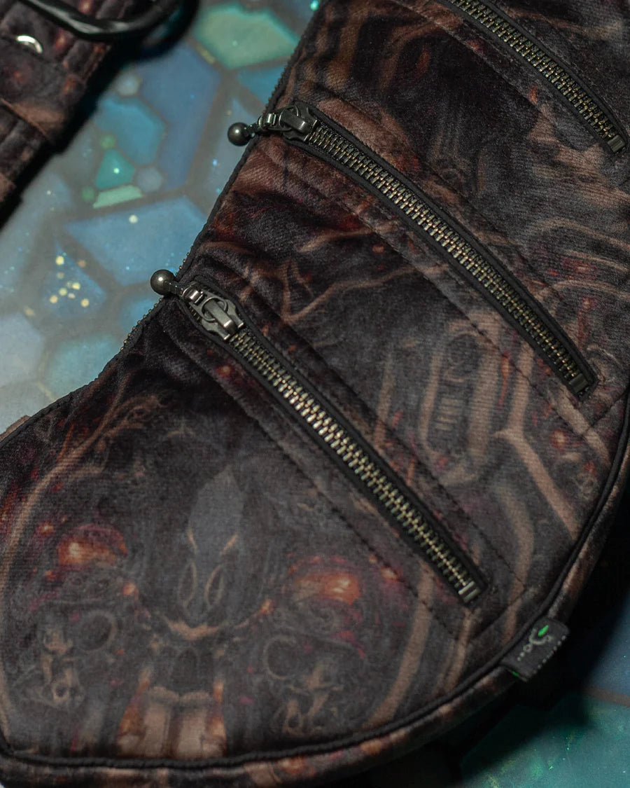 Botta Bag - Velvet Fawn Buckle - SKULLOHOLICS