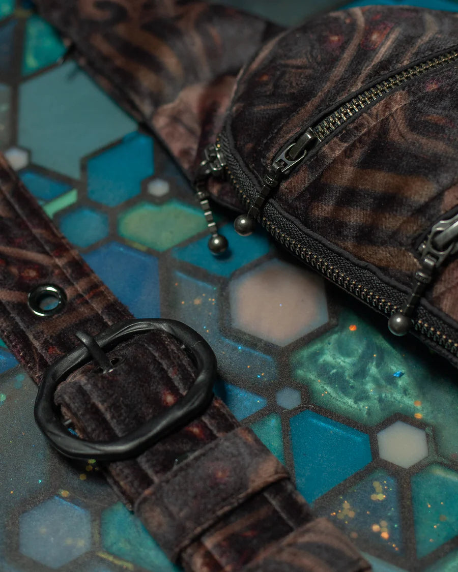 Botta Bag - Velvet Fawn Buckle - SKULLOHOLICS
