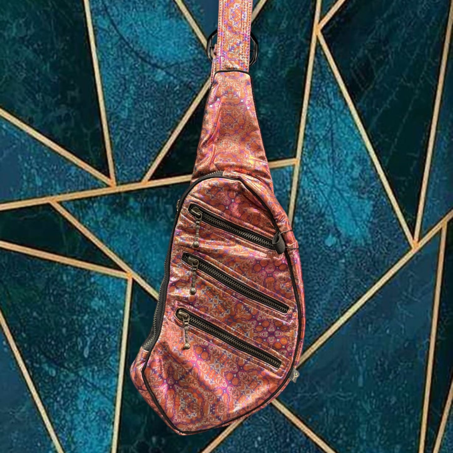 Botta Bag - shiny polyester - Galactic petals