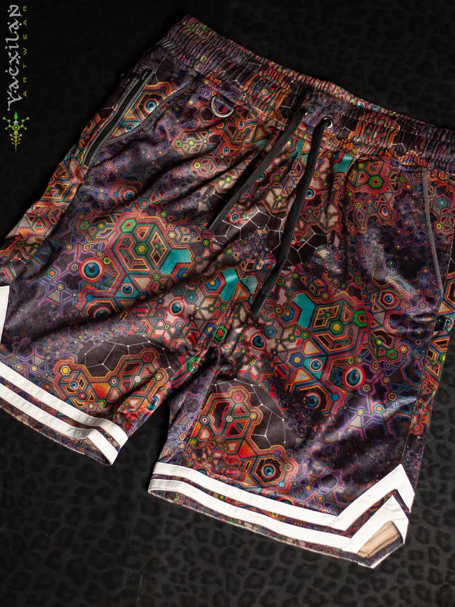 Boxing Shorts - Velvet Fawn - ASTROCORAL