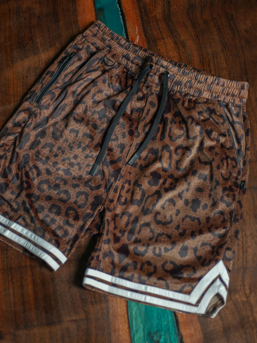 Boxing Shorts - Velvet Fawn - LEOPARDUS