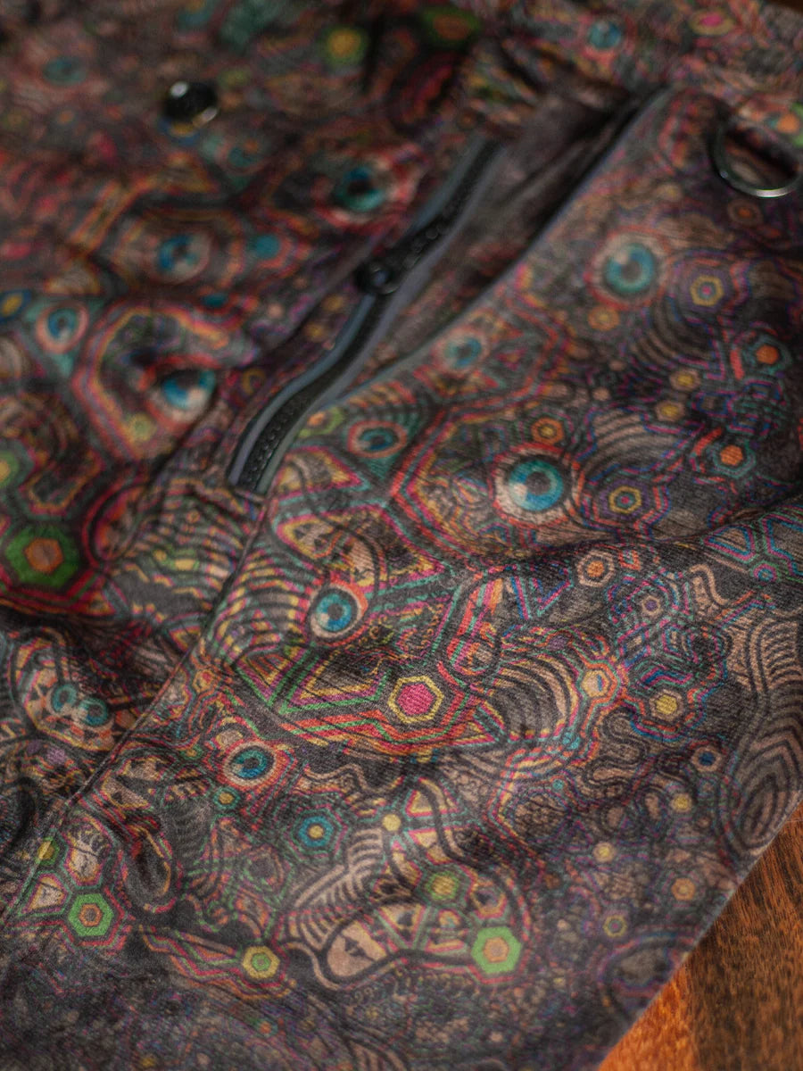 Boxing Shorts - Velvet Fawn - PSYCHEDELIKA GALACTIKA