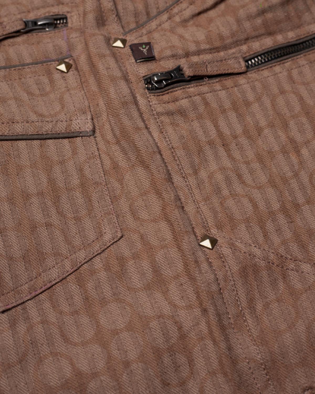 Corsaire - Organic Hemp Handwoven Veg Dye - Earth TETRIS