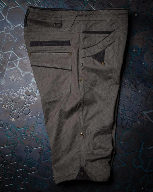 Corsaire Men Double Pocket / Cotton Screenprint - Grey TRIPIBO
