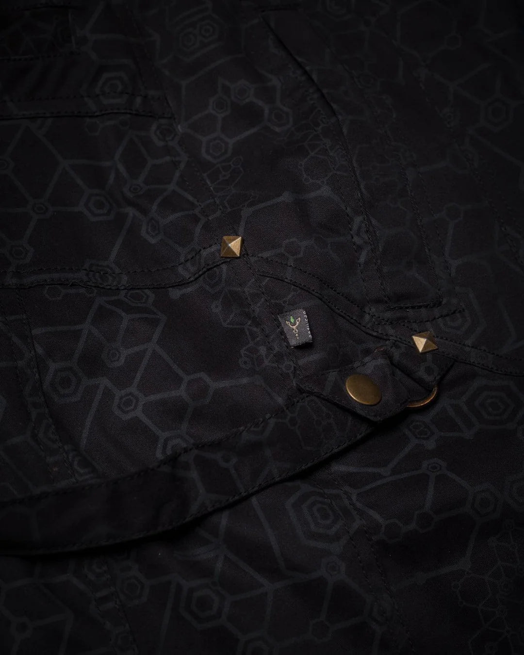 Corsaire Men Pirate / Cotton Printed - Black SHAMANKA