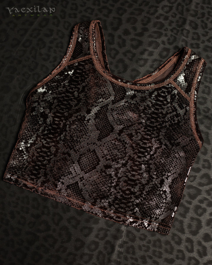 Crop Top Simple - Velvet Kobra - SOIL