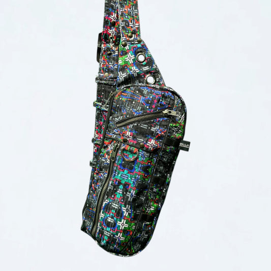 Crossbody Bag - Fractal Bloom