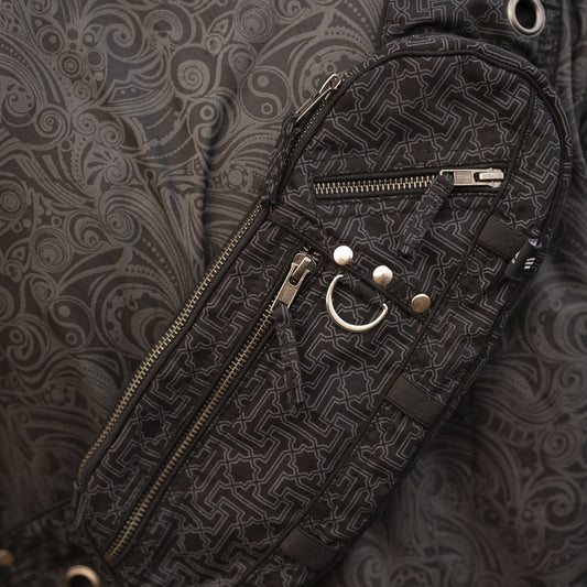 Crossbody Bag - Yantra Screenprinted