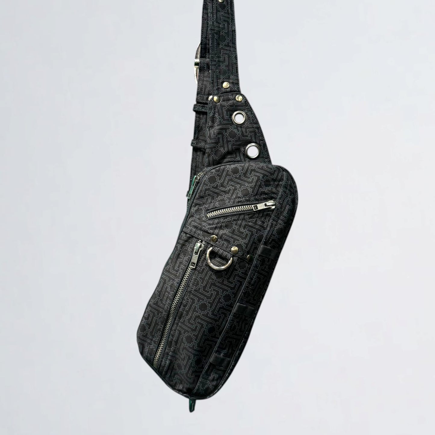 Crossbody Bag - Yantra Screenprinted