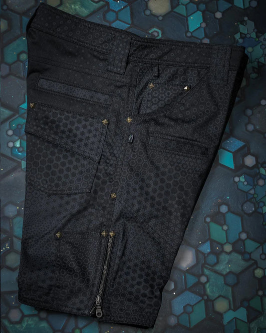 Flying Short - Cotton Stretchy - BLACK ARAKIS