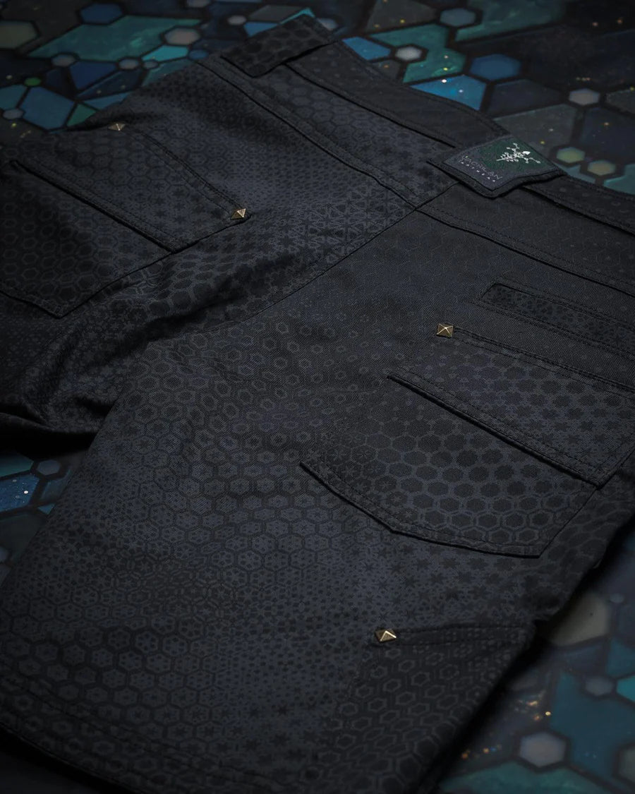 Flying Short - Cotton Stretchy - BLACK ARAKIS