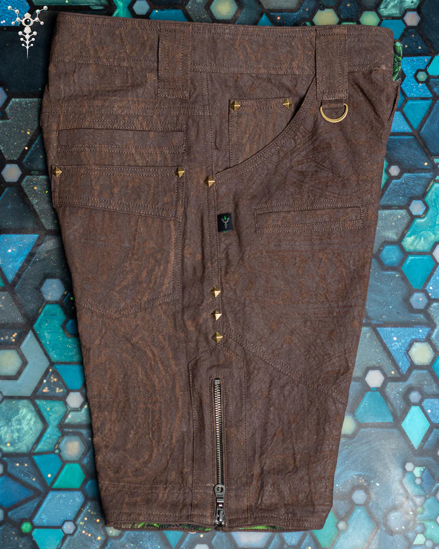Flying Short - Organic HEMP - Brown RETRO FUTURE Entmoot