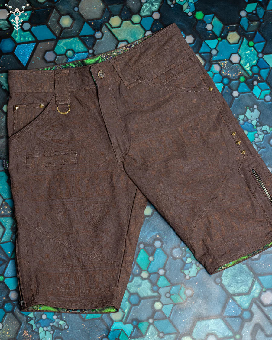 Flying Short - Organic HEMP - Brown RETRO FUTURE Entmoot
