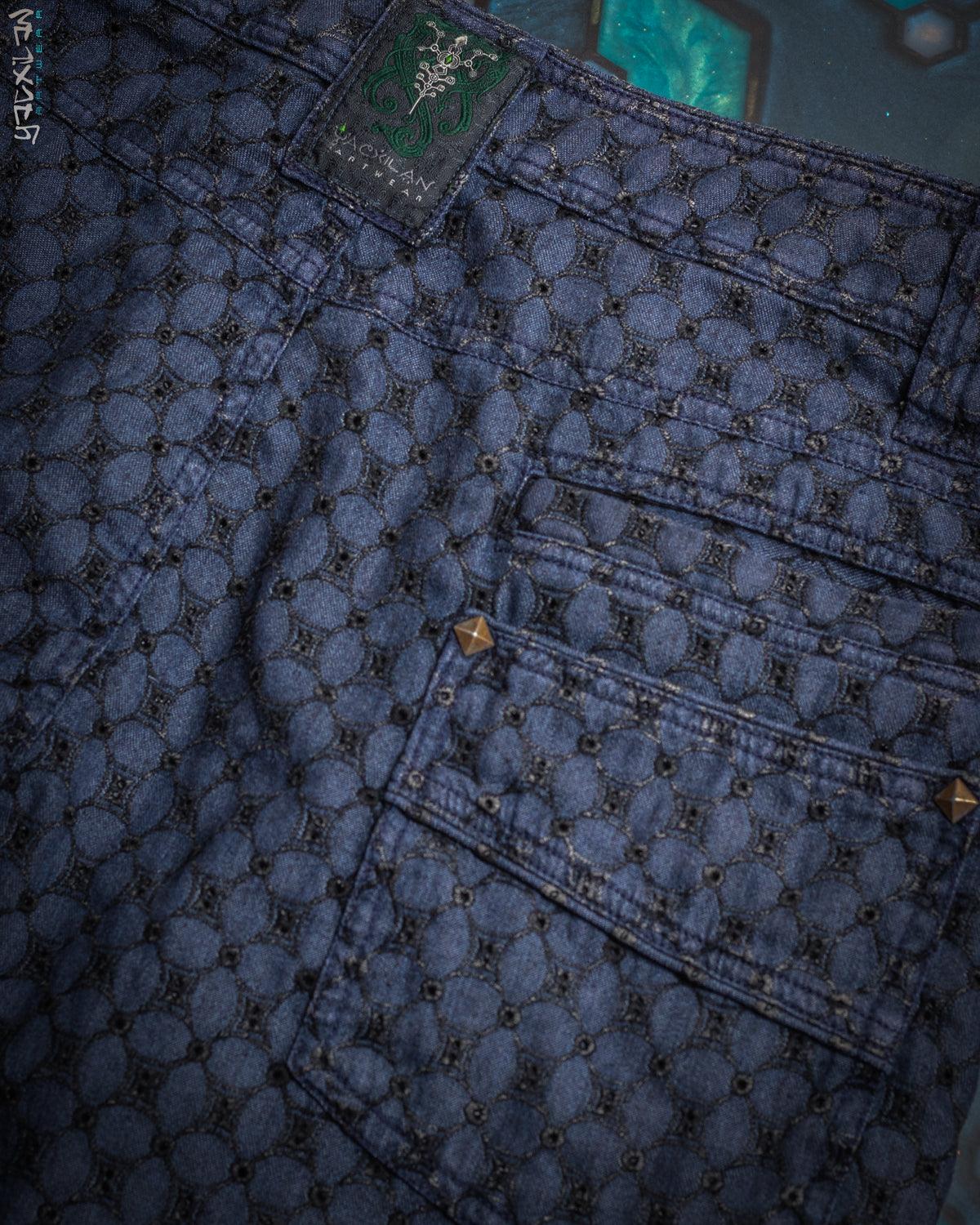Flying Short - Japanese Denim Embroidery - OSAKA
