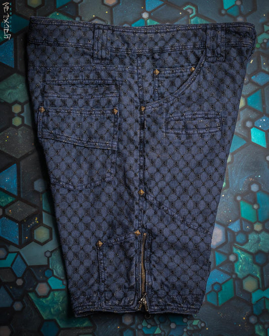Flying Short - Japanese Denim Embroidery - OSAKA