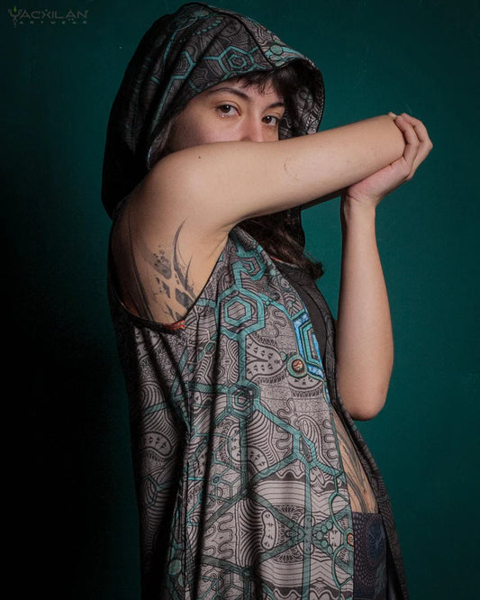 Hooded Long Dress / Viscose - FORMULA
