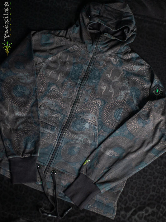 Hoodie Men NEPTUN - Cotton Fleece - DRAGONS