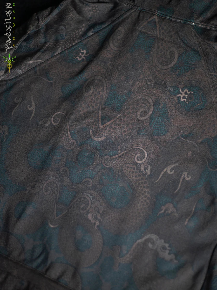 Hoodie Men NEPTUN - Cotton Fleece - DRAGONS