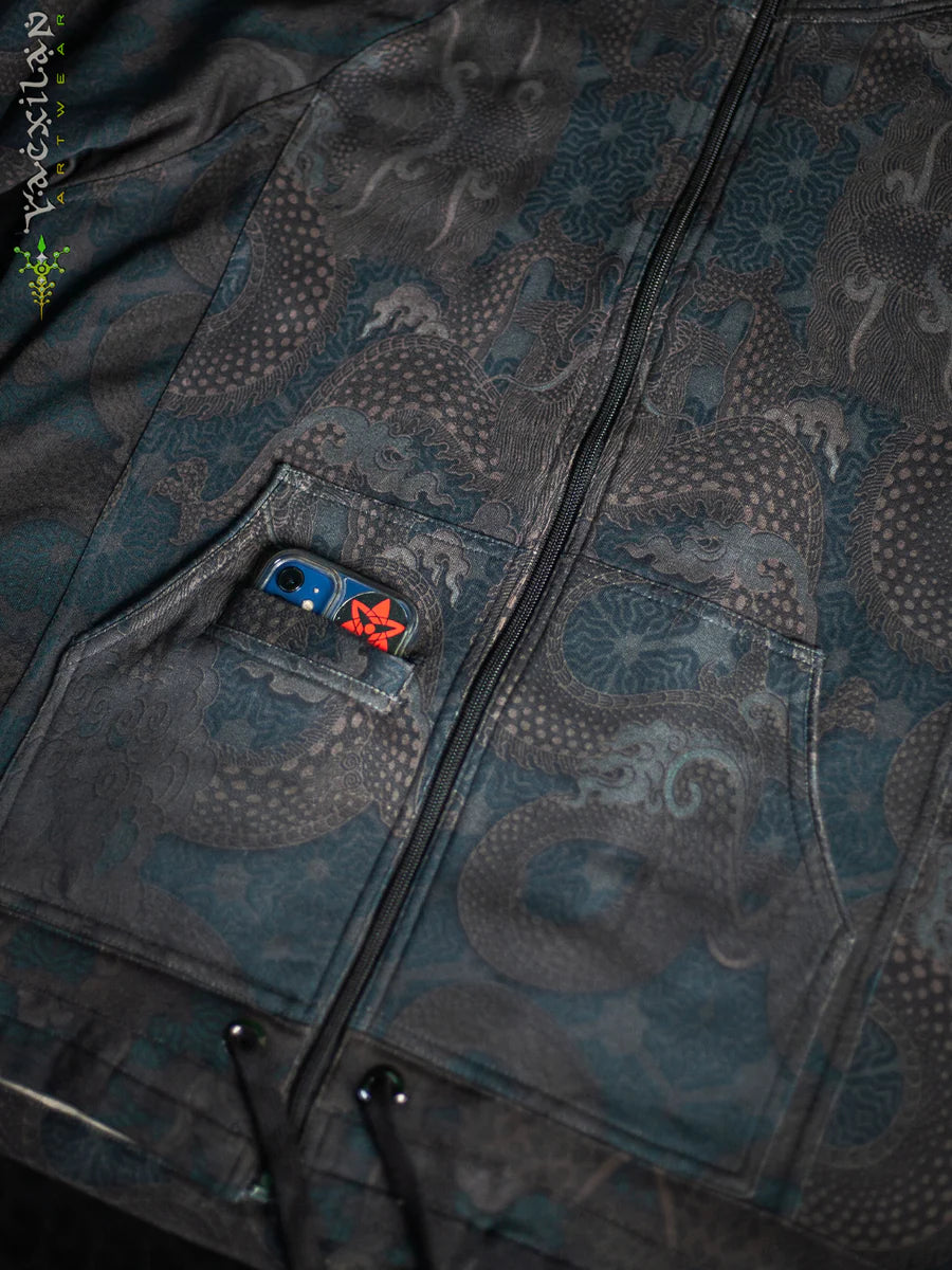 Hoodie Men NEPTUN - Cotton Fleece - DRAGONS