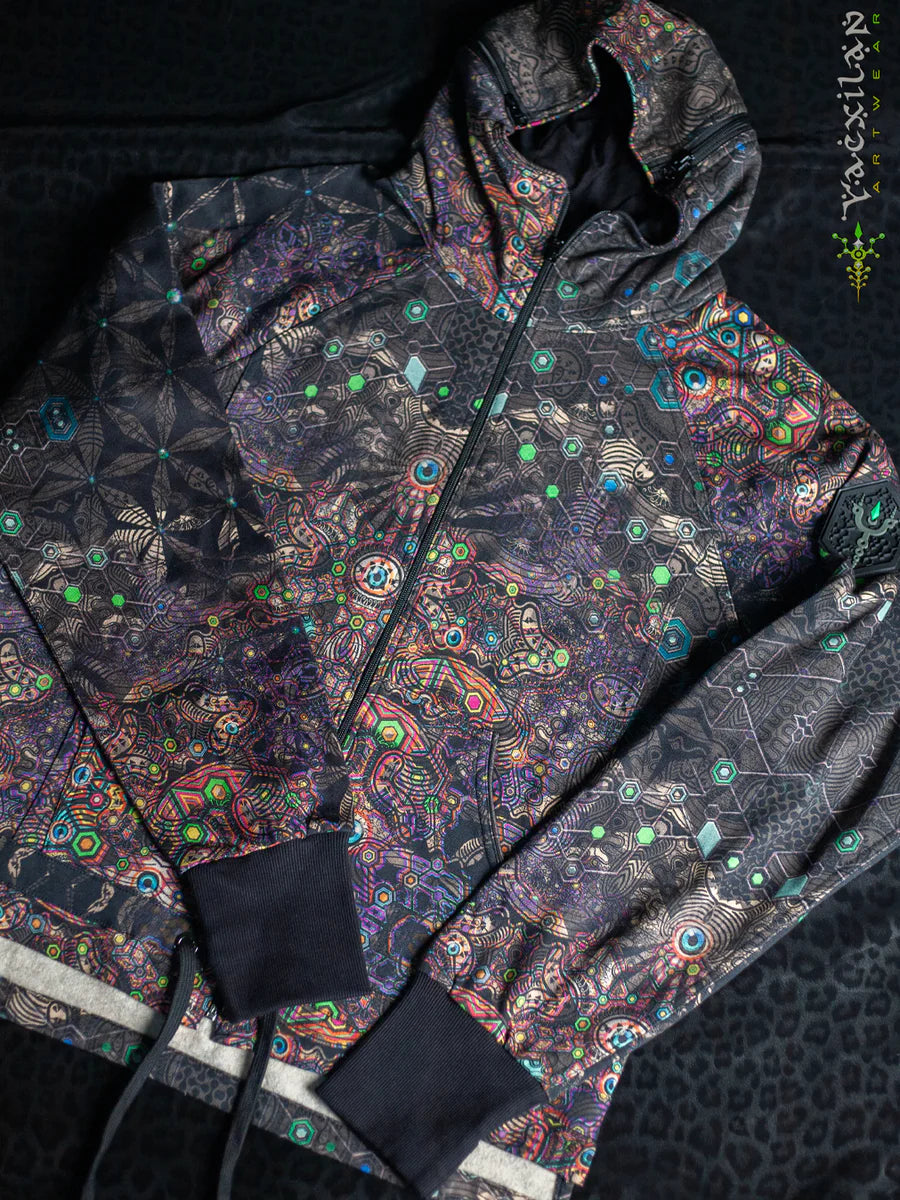 Hoodie Men NEPTUN - Cotton Fleece - PSYCHEDELIKA GALACTIKA