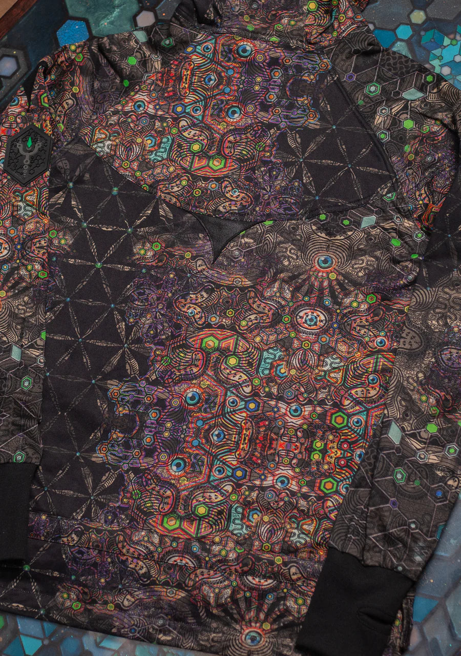 Hoodie Men NEPTUN - Cotton Fleece - PSYCHEDELIKA GALACTIKA