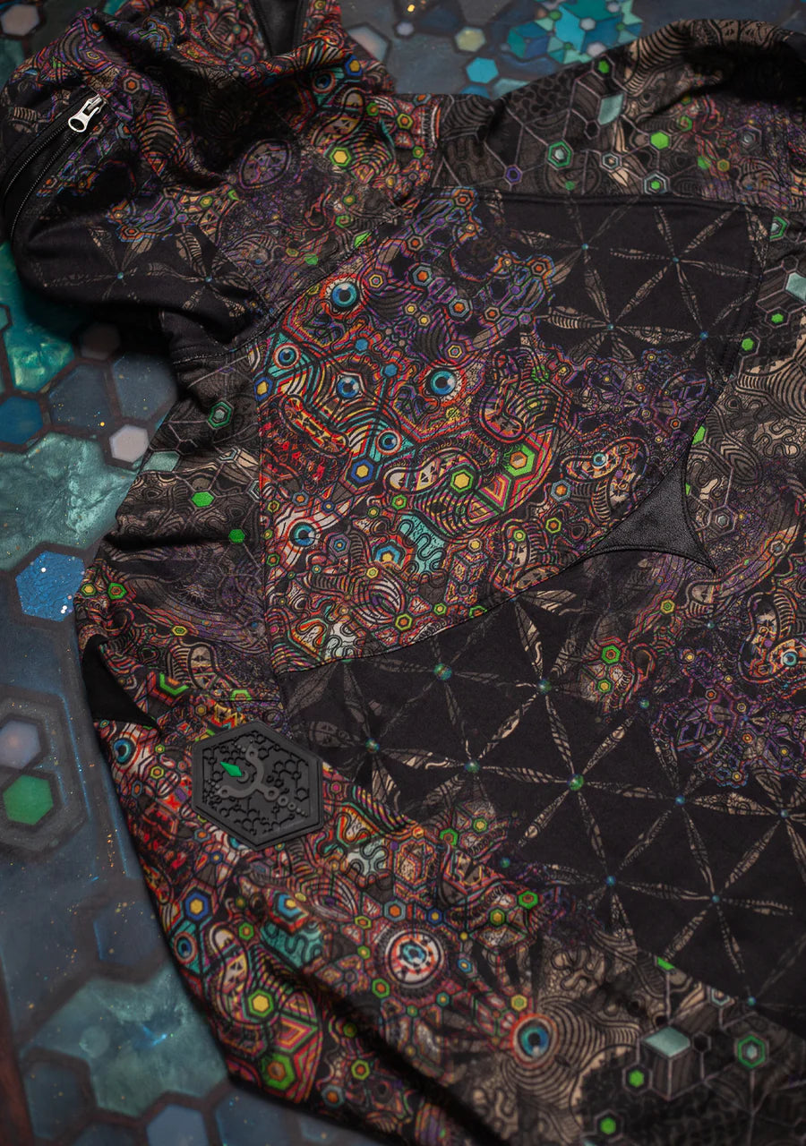 Hoodie Men NEPTUN - Cotton Fleece - PSYCHEDELIKA GALACTIKA