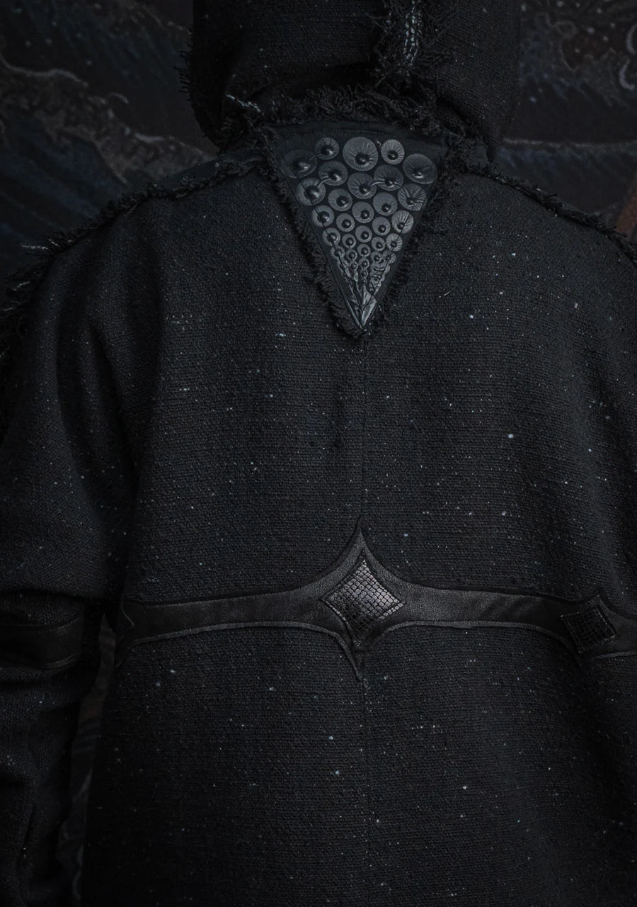 Hoodie Men SHAMANIK - Chanel - Blak BOHÊME