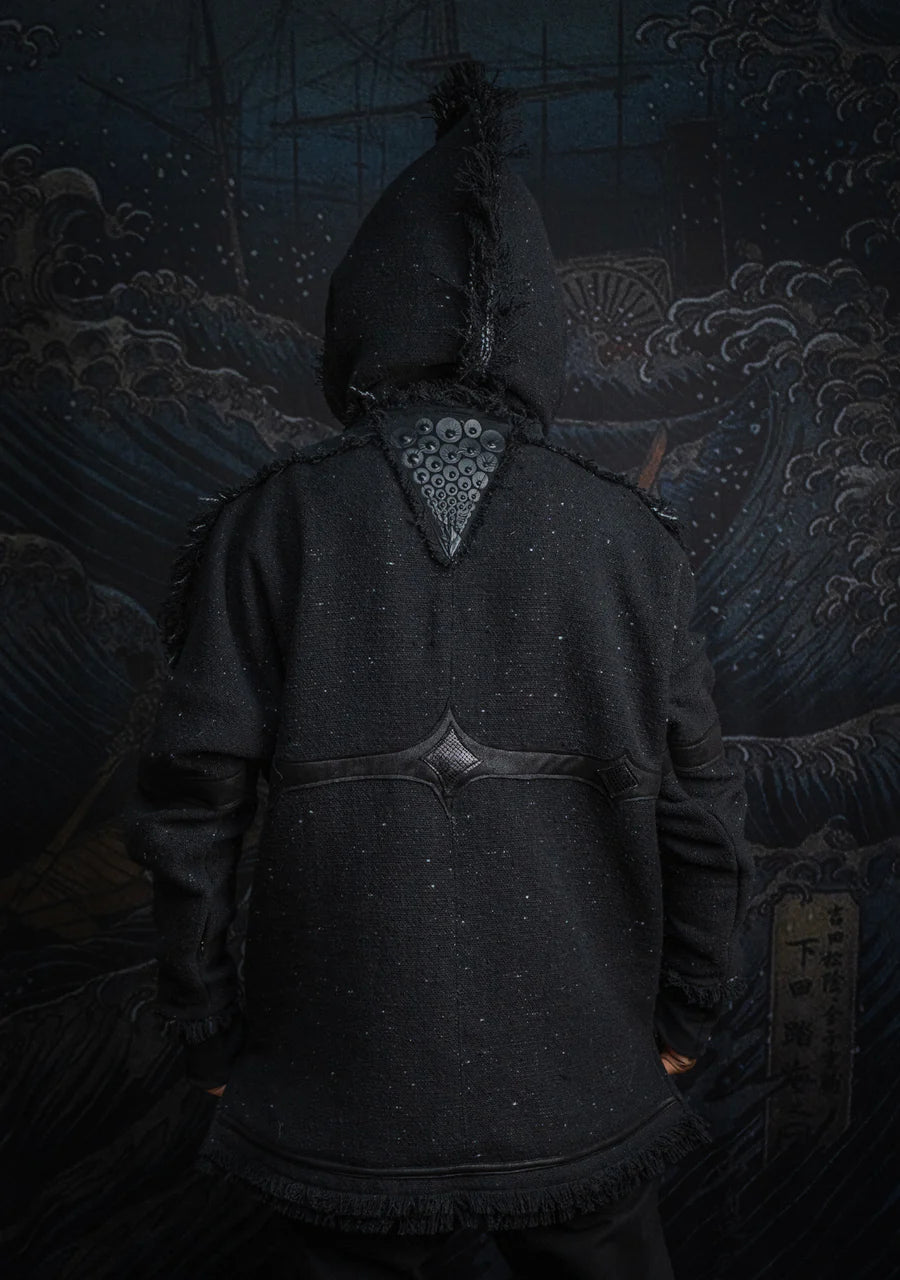 Hoodie Men SHAMANIK - Chanel - Blak BOHÊME