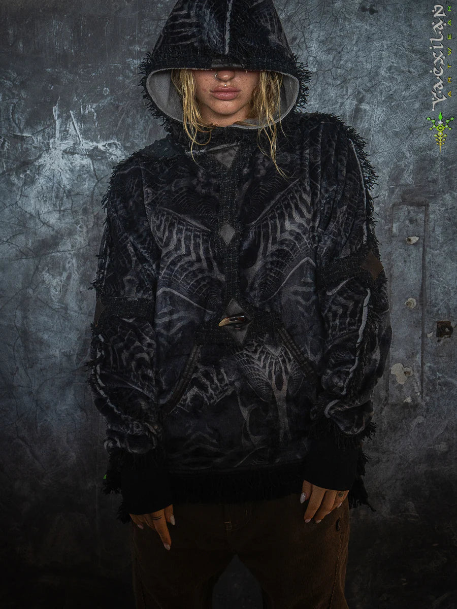 Hoodie Men SHAMANIK - Ultra Polar - SANDOKAN ASH