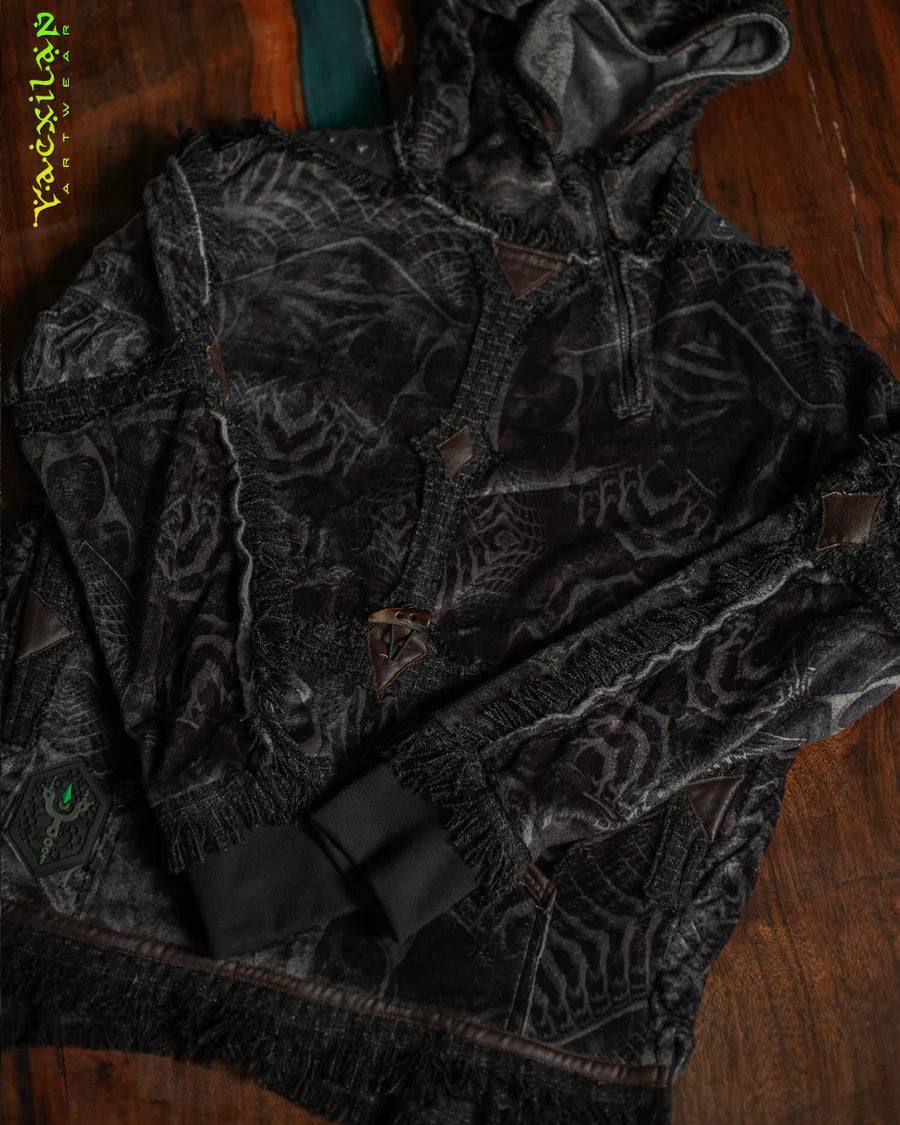 Hoodie Men SHAMANIK - Ultra Polar - SANDOKAN ASH