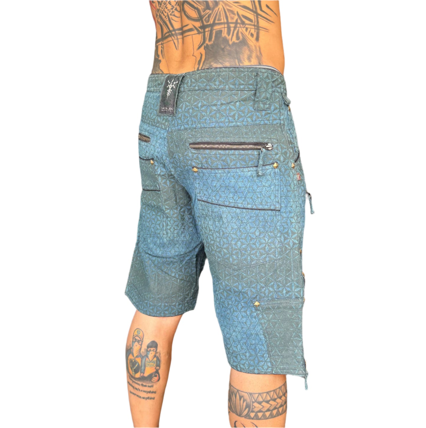 Corsaire - Organic Hemp Handwoven Veg Dye - Greendigo SANDSOTIME