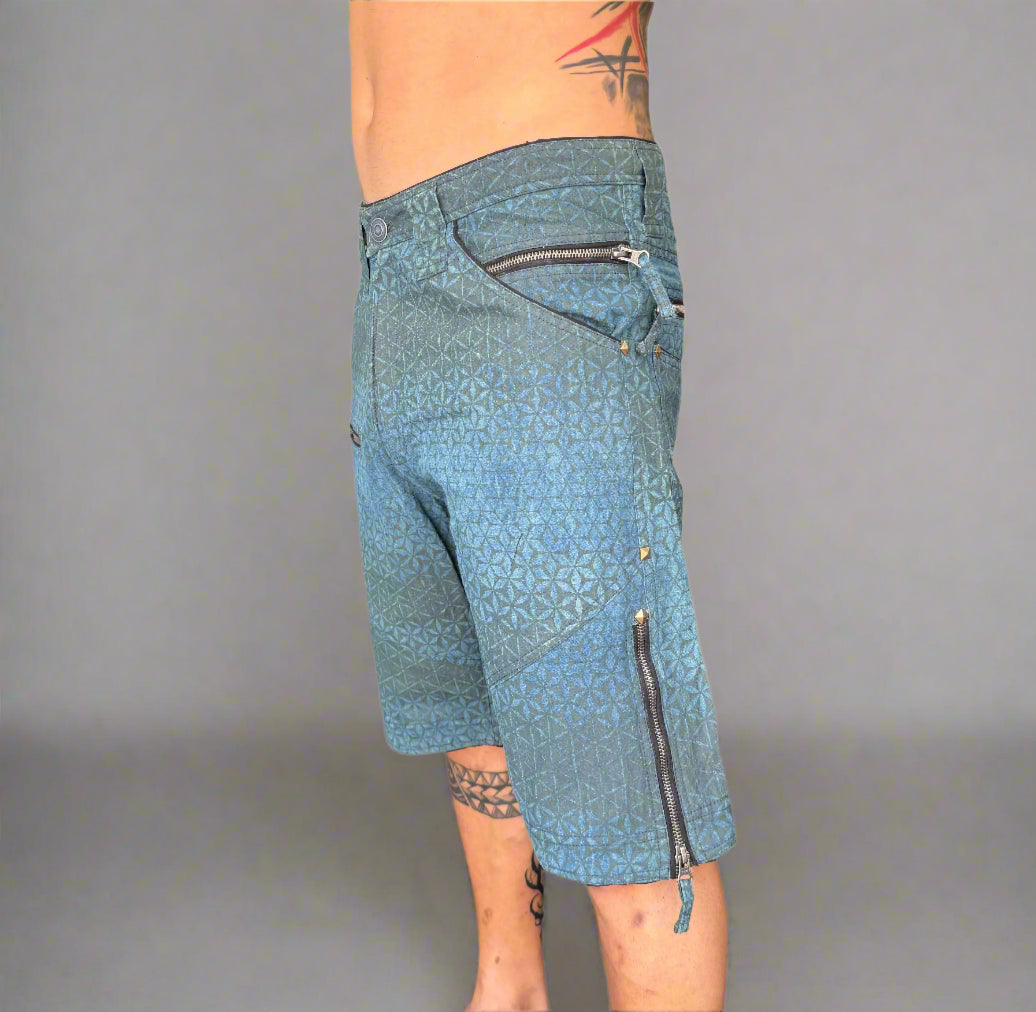 Corsaire - Organic Hemp Handwoven Veg Dye - Greendigo SANDSOTIME