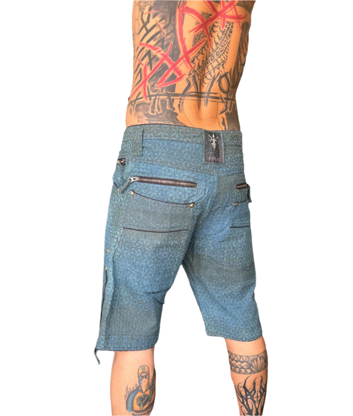 Corsaire - Organic Hemp Handwoven Veg Dye - Greendigo SANDSOTIME