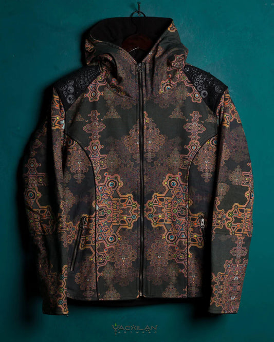 Jacket Men / Thick Linen AOP - DEMETRIO