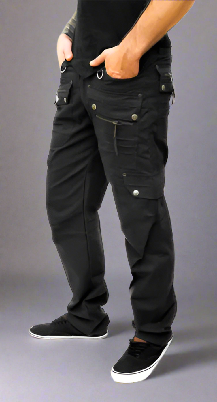 Long pants - Maya Cargo - Black