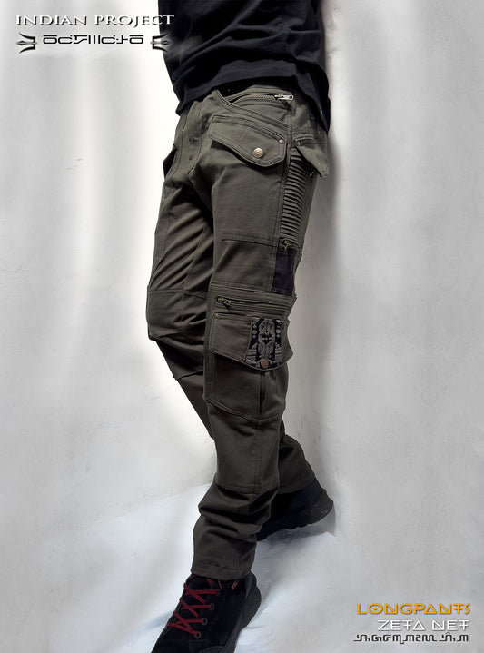 Long pants - Zeta Net - Dark Grey