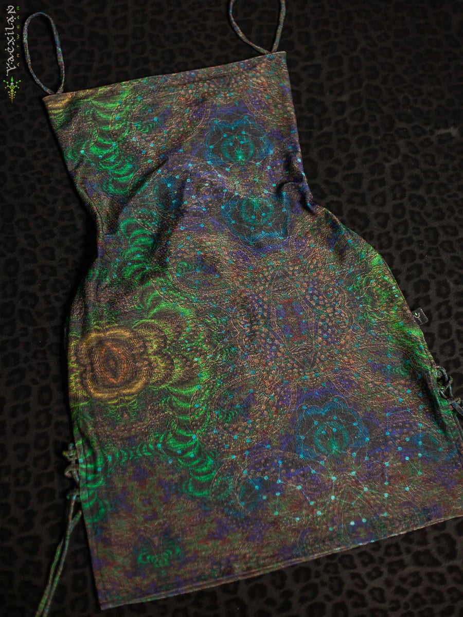 Mini BOMB DRESS / Silver Knits - ENTMOOT