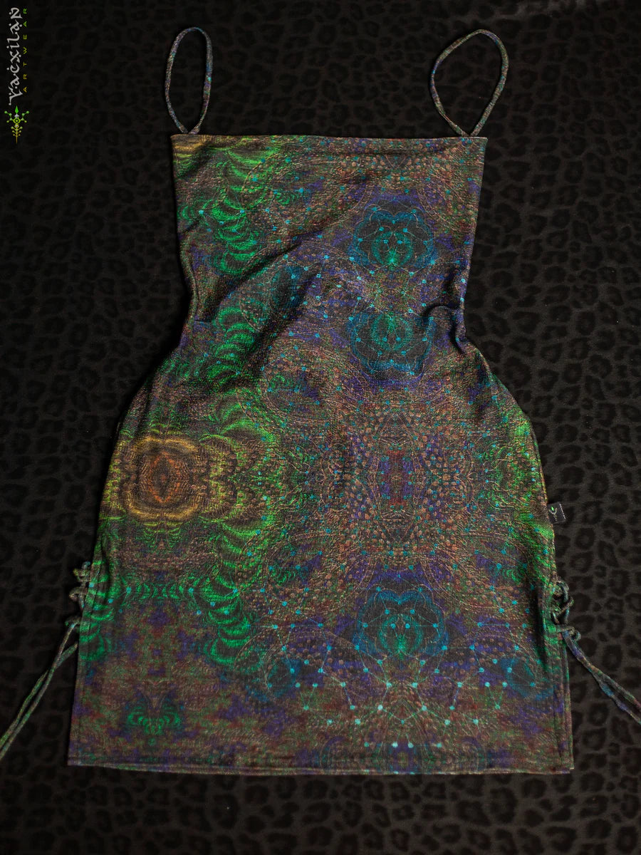 Mini BOMB DRESS / Silver Knits - ENTMOOT