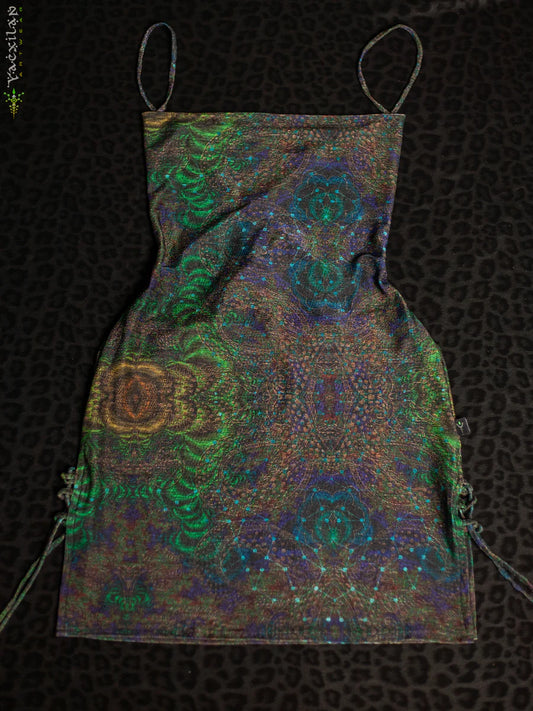 Mini BOMB DRESS / Silver Knits - ENTMOOT