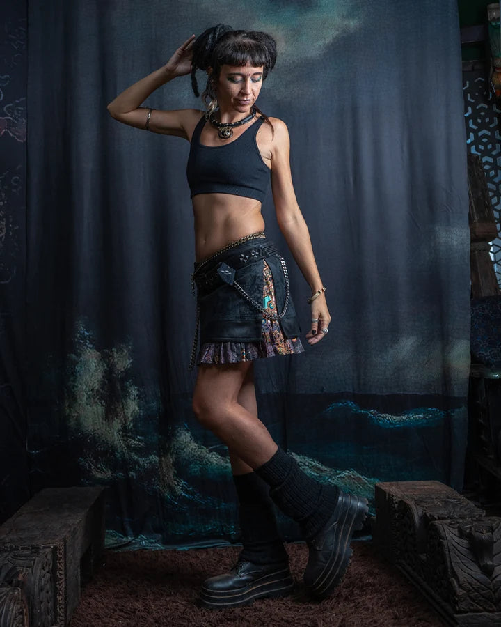Mini Skirt Tribal - Black Rider DRAGONS Coralblast